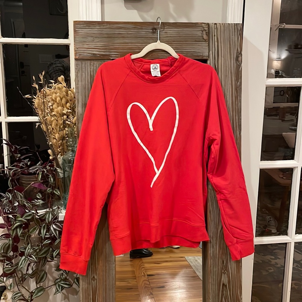 Super fun heart sweatshirt